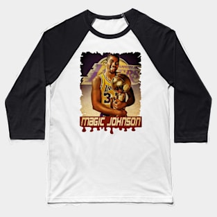 Magic Johnson Vintage Baseball T-Shirt